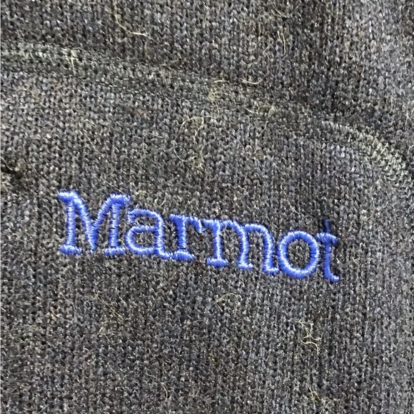 Stunning Marmot Sweatshirt Jacket in Blue Sz XXL - Picture 5 of 6